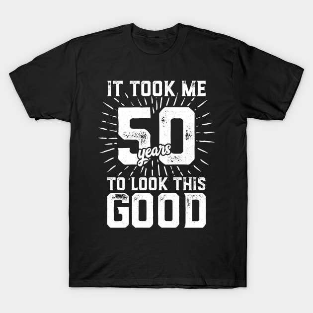 Funny 50 Years Old Joke Shirt 50th Birthday Gag Gift Idea T-Shirt by trendingoriginals